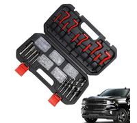 Byeaon Kit de roscas helicoidales métricas | Insertos de uso pesado - Juego de roscadores, tornillos prisioneros y herramienta de inserción | Para mantenimiento y reemplazo de culatas de cilindro