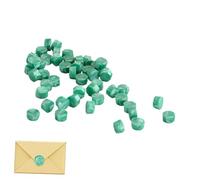 Byeaon Perlas de para sellar,Perlas de sellado de,Cuentas de sellado octágono para sello de | Bolitas de de para tarjetas Creative 100X para todas las edades, amigos y familiares