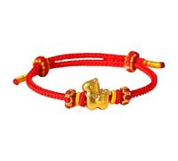 Byeaon Pulseras De Caballo Para Mujer, Diseño De Dije L-ucky Ajustable, 15 Cm, Pulsera De Rojo Chino 2026, Accesorios De, Banda Elegante Y Moderna, Para Celebraciones, Niñas, Niños
