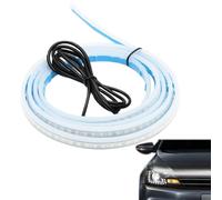 Byeaon Tira De Luces LED para Capó, Iluminación para Motor de Camión, Decoración Impermeable Brillante para Exteriores De Vehículos Cubremotor Bajo Capó para Coche Camión Baúl