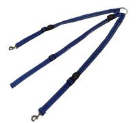 byepica Arnés ajustable de nailon con luz LED, recargable por USB, impermeable, para montar por la noche, desfiles y espectáculos, azul, se adapta a varios tamaños