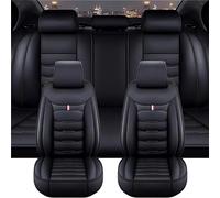 BYERZ Fundas Asiento Coche Cuero para Audi a4 b5/a4 Quattro/a4 Avant/a4 ES/a5 s/a5 b8/a6, Acolchados sintético Primera Calidad, compatibles con airbag,C