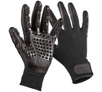 BYETOO Guante de Aseo para Mascotas,Guante Quita Pelos Mascota,Cepillo para Eliminar el Pelo,Guante de Masaje Eficientes para Mascota para Perros,Gatos,Conejos y Cualquier Animal de Pelo Largo o Corto