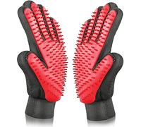 BYETOO Guante de Aseo para Mascotas,Guante Quita Pelos Mascota,Cepillo para Eliminar el Pelo,Guante de Masaje Eficientes para Mascota para Perros,Gatos,Conejos y Cualquier Animal de Pelo Largo o Corto