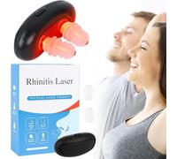 Byffoer Dispositivo de Terapia Nasal de Luz Roja, Terapia de Luz Roja, Infrarrojos para Nariz, Dispositivo de Terapia de Rinitis
