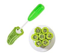 BYFRI 4pcs Vegetal Corer De La Cocina Casera, 4 Tamaños para La Extracción De Testigos Y Verduras Vaciamiento, Fruta