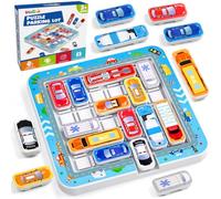 BYHANO Juego de aparcamiento, juego de mesa a partir de 3 años, juguete para coche, juego de congestión, juego de lógica con 360 niveles, juego de pensamiento y lógica para niños de 3 a 10 años, juego