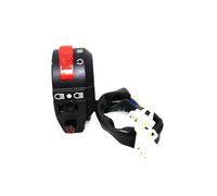 BYINGS Conjunto de interruptor manillar izquierdo compatible con ATV 50 cc y 90, versiones 5 7 pines(5 Wires)