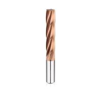 BYINGS Escariador de carburo de 1-20 mm, ranura recta en espiral H7, cortador de metal de acero endurecido, herramienta CNC de 4 y 6 ranuras, escariador de máquina de carburo