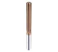 BYINGS Escariador de máquina de carburo de 1 mm a 20 mm con ranuras rectas revestidas, tolerancia H7, cortador de metal de acero endurecido, herramienta de 6 ranuras