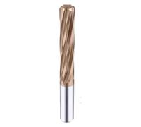 BYINGS Escariador de máquina de carburo de 1 mm a 20 mm con ranuras rectas revestidas, tolerancia H7, cortador de metal de acero endurecido, herramienta de 6 ranuras