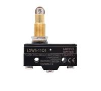 BYINGS LXW5-11N1 LXW5-11G2 Z-15G LXW5 Microinterruptor de límite de recorrido, brazo de palanca con rodillo giratorio horizontal, bisagra, terminal de 3 tornillos, microinterruptor