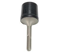 BYINGS Martillo eléctrico de goma con vástago SDS-PLUS for golpear chapas automotrices, hierro plano, martillo de impacto de goma de carburo sólido, herramienta eléctrica manual