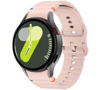 BYISYUE Correa para Samsung Galaxy Watch 6 Classic/Watch5 Pro/Watch4, 20mm Silicona Deporte Brazalete Pulsera de Repuesto para Galaxy Watch7/Watch FE/Active 2/Watch3