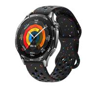 BYISYUE Deporte Correa para Xiaomi Watch S4 47mm/S2/S3/S1/Mi Watch2, 22mm Respirable Silicona Brazalete Pulsera de Repuesto para Realme Watch 3/3 Pro/2/2Pro/S2/S/S Pro