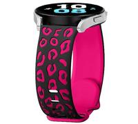 BYISYUE Leopard Pulsera de Repuesto para Amazfit GTR Mini/GTR 42mm/GTS 4/4 Mini/3/2/2e/2Mini, 20mm Silicona Deporte Brazalete Correa para Amazfit Bip 3/3 Pro/S/S Lite/U/U Pro/Active/Active 2
