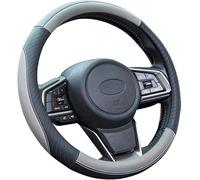 byjgs Funda Volante Coche para Citroen AMI Xsara Picasso Berlingo C1 C2 C3 Aircross C4, Cuero Cubierta del Volante Antideslizante Cómodo Interior Accesorios,C