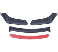 byjgs Separador Parachoques Delantero Difusor Labios para Ford Puma St 2020-2023, Alerón Delantero Coche Parachoques Lip Antiarañazos Spoiler Delantero,D