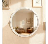 BYJSJY Ventana Redonda De Sótano,Ventana Abatible Empotrada,Ventanas De Cobertizo,Ventanas Batientes,Vidrio Templado Y Marco De Aleación De Aluminio,Ventanas Correderas(White1,40cm/15.7in)