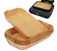 BYKITCHEN Forros para Freidora de Aire Ninja Foodi MAX Health Grill [AG551UK] - Accesorios Desechables Grandes