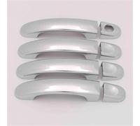 BYLKFC Cubierta Para Manijas De Puerta Exteriores Para VW Para Touran Para Caddy, T5 Para Transporter 2003-2015 Decoración Embellecedores Embellecedor Cubierta Para Manija De Puerta Coche(Plata 1)