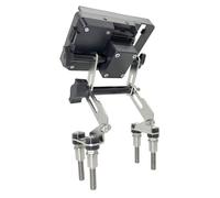 BYLKFC Soporte para GPS De Motocicleta para F750GS F850GS F 750GS 850GS F 750 850 GS 2018-2021 Soporte para Teléfono Soporte Placa de navegación GPS para Motocicleta(Plata 2)
