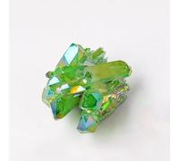 BYLSAGWHT 10Pcs Crystal Cluster Geode, Raw Quartz Stone Small Crystals for Home Decoration,F,50~80g