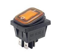 BYLSAGWHT 1pc SJ3-2P-21n-3-OK 30x22 Rocker Switch 12V LED 220V 16A 250VAC KCD4-201 DPST Switch 4pin