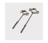 BYLSAGWHT 304 Stainless Steel Adjustable Tube Pipe Fitting Connector Clamp Bracket Support with Expansion Screw Bolt Fit For Homebrew(15-19mm)