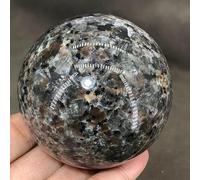 BYLSAGWHT 40-100mm Flame of The Stone Ball Quartz Crystal Sphere Carved (Size : 50-60mm)