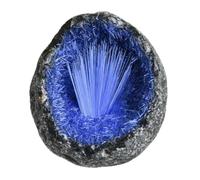 BYLSAGWHT Azurite for Collectors,Pyromorphite Crystal Cluster Decoration, Quartz, Goethite,Multiple Ore,Home Office Decor,A,100~150g