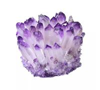 BYLSAGWHT Beautiful Amethyst Cluster Crystal of Raw Loaling Stone Gifts,410~500g