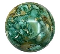 BYLSAGWHT Crystal Ball, Green with Powerful Power Stone