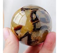 BYLSAGWHT Decorative Ornaments Ball Dragon Stone Quartz Crystal Collection Home Decoration (Size : 40-50mm)
