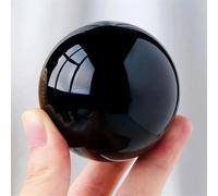 BYLSAGWHT Decorative Ornaments Obsidian Ball Crystal Magic Collectible Home Decoration (Size : 5-6cm)