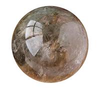 BYLSAGWHT Full of Texture Gems for Decoration Ghost Ball Crystal Quartz Home Aura,60~70mm