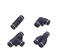 BYLSAGWHT Inch Pneumatic Quick Coupling Quick Coupling 5/32 1/4 5/16 3/8 1/2 Trachea Hose Compressor Connector PU PE PV PY(PV-1-4)
