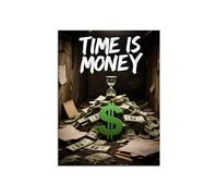 BYLSAGWHT Modern Motivational Canvas Print - Entrepreneur Quote Wall-Art for Office Decor, Inspirational Sign Painting for Bedroom, Classroom and Home Gym(Unframed,08x12inch(20x30cm))