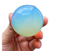 BYLSAGWHT Opal Crystal Ball Gemstone Sphere Stone Feng Shui Decorative Polishing Crystals for Home Decor Photography Ornaments,4~5cm