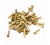 BYLSAGWHT Pack of 50pcs Fit Tube I.D 12mm Brass Compression Insert Compression Hose Fitting