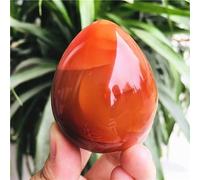 BYLSAGWHT Red Agate Egg Polished Quartz Crystal Stone Home Decor (Size : 1pc)