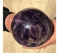 BYLSAGWHT Stone Dreamy Amethyst Ball Quartz Crystal Sphere Gem(700-800g)