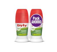 Byly organic extra fresh deo roll-on lote 2 pz 1 unidad 100 g