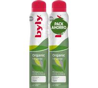 Byly Organic Extra Fresh Desodorante Menta Té Verde Spray 2x200ml