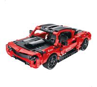 ColorBaby 39033 BYM Maqueta Coche de Juguete para Construir, 457 PCS, 12x23.5x7.3 cm, Pull-Back, Juego Piezas construcción, Coches para niños, Regalo niño 7 años, Maquetas, Regalos Originales