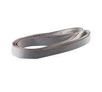 ByNGSDCC Papel de Lija, 10 Correas abrasivas Blancas 2100 × 50 mm Correa abrasiva recubierta alúmina Pulido Desbarbado Rectificado(1000#)