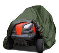 BYNYXI Cubierta de Cortadora de Césped, Cubierta de Cortacésped de Oxford 210d Impermeable Funda Protectora Anti-UV para Cortadora de Césped, Tractor de Jardín, Negro, 245 * 50 * 140CM