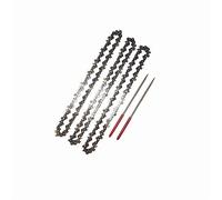 ByoBLu 3 Cadenas de minisierra de 6 Pulgadas y 1/4 de Pulgada; Paso 043 Pulgadas; Cadenas de Motosierra Calibre 36DL con 2 limas