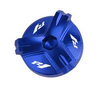 ByoBLu Motorcycle CNC Engine Oil Filler Cap Plug Cover Compatible with Yamaha YZF R1 R3 R6 YZFR1 1998-2020 YZFR3 2015-2021 YZFR6 YZFR6S 2006-2021 (Color : R1 Blue, Size : A)