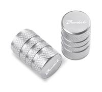 ByoBLu Un par de Accesorios de Motocicleta Tapas de válvula de neumático de Rueda de Aluminio compatibles con Suzuki GSF 250 600 600S 650 650S 650N 1200 1250 Bandit 650S